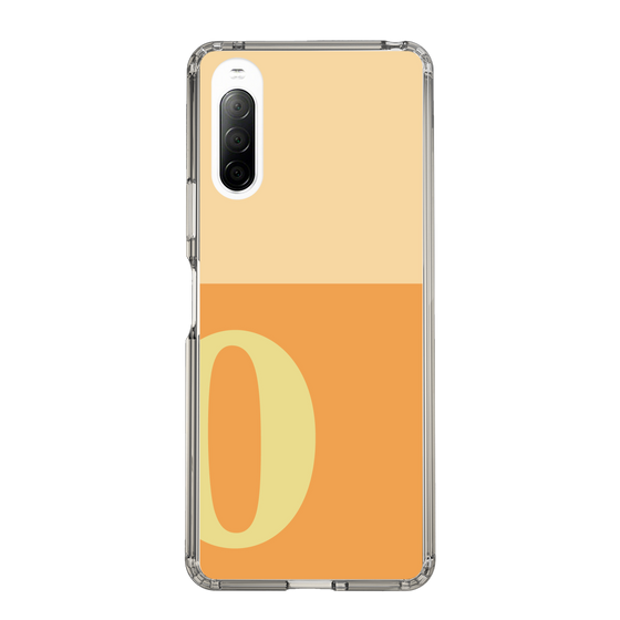 Slim Protection Case［ Original - initial two tone - O orange ］