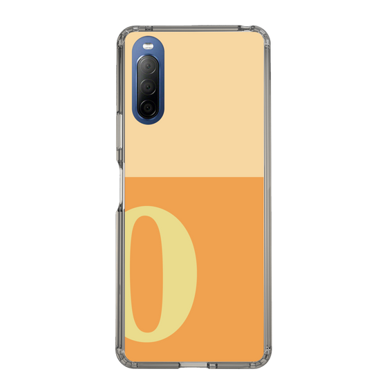 Slim Protection Case［ Original - initial two tone - O orange ］