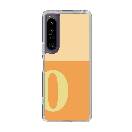 Slim Protection Case［ Original - initial two tone - O orange ］