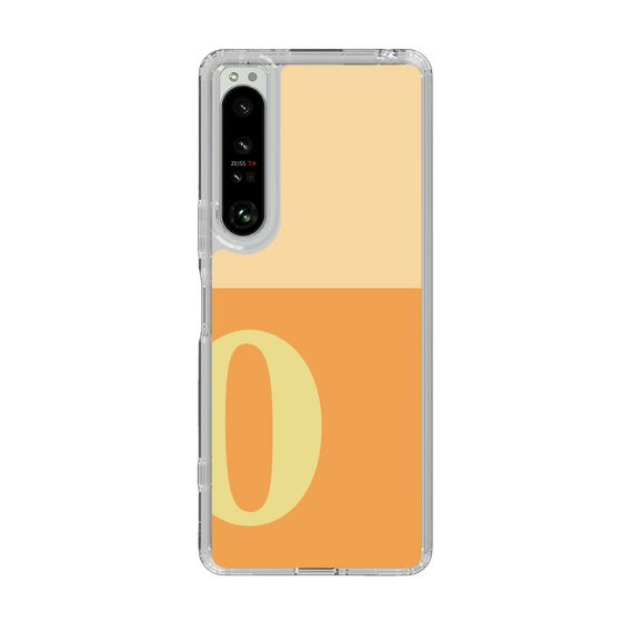 Slim Protection Case［ Original - initial two tone - O orange ］