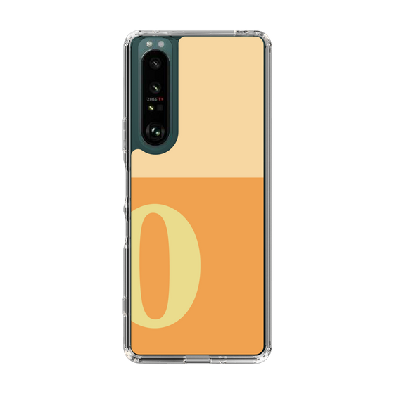 Slim Protection Case［ Original - initial two tone - O orange ］