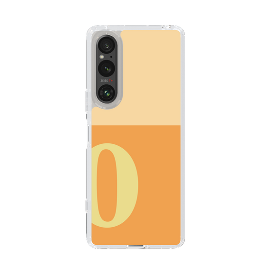 Slim Protection Case［ Original - initial two tone - O orange ］