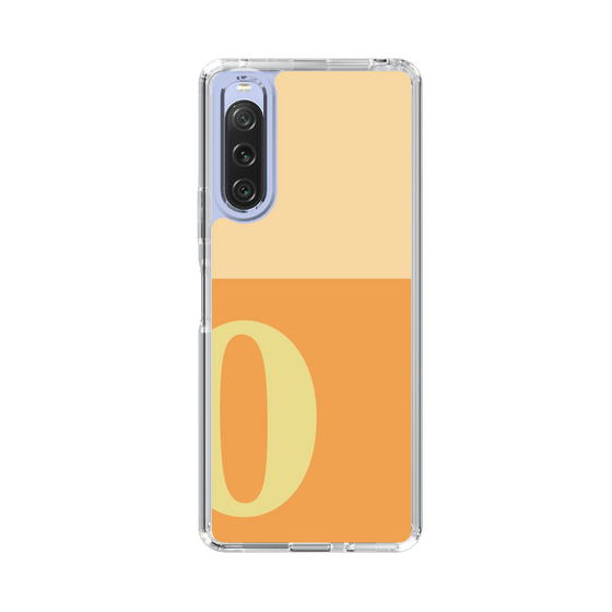 Slim Protection Case［ Original - initial two tone - O orange ］