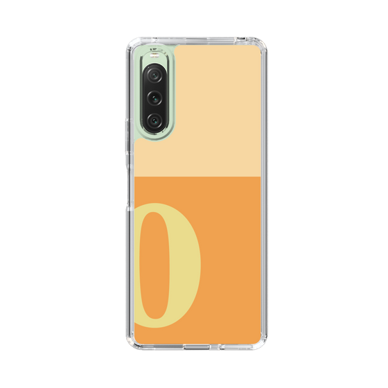 Slim Protection Case［ Original - initial two tone - O orange ］