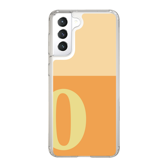 Slim Protection Case［ Original - initial two tone - O orange ］