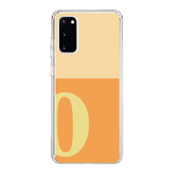 Slim Protection Case［ Original - initial two tone - O orange ］