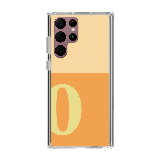 Slim Protection Case［ Original - initial two tone - O orange ］