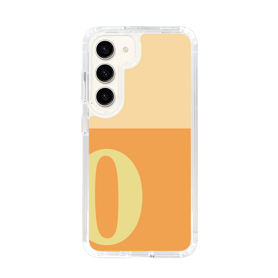 Slim Protection Case［ Original - initial two tone - O orange ］