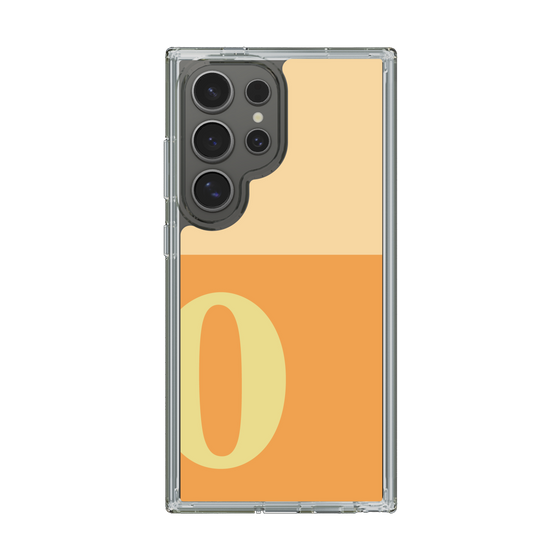 Slim Protection Case［ Original - initial two tone - O orange ］