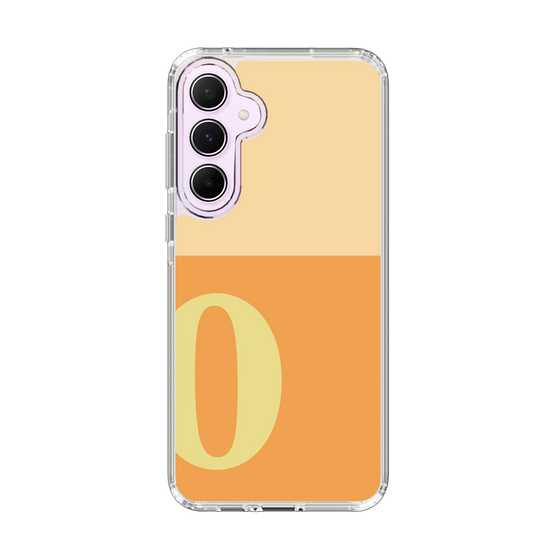Slim Protection Case［ オリジナル - initial two tone - O orange ］