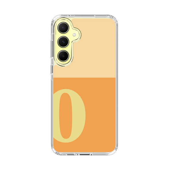 Slim Protection Case［ オリジナル - initial two tone - O orange ］
