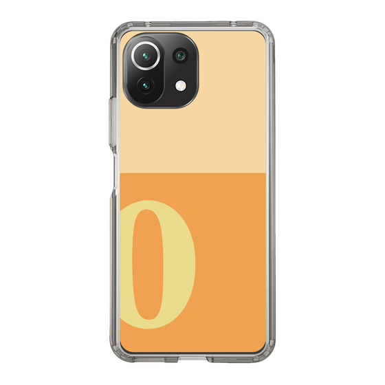 Slim Protection Case［ Original - initial two tone - O orange ］