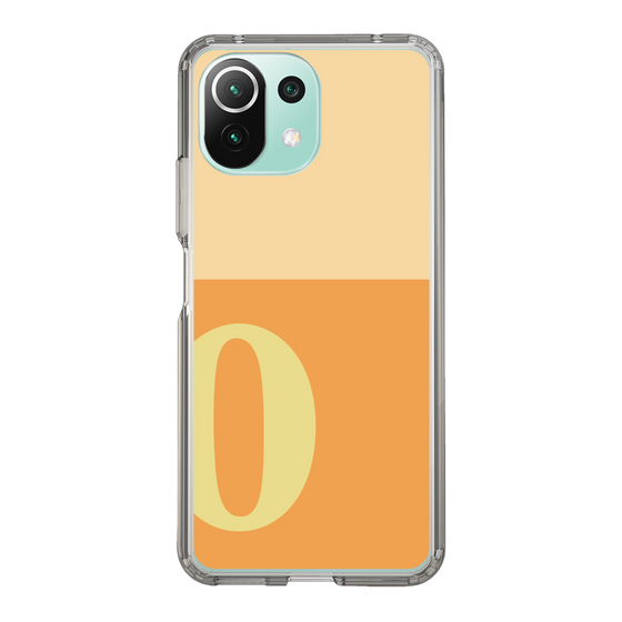 Slim Protection Case［ Original - initial two tone - O orange ］
