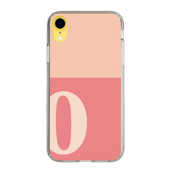 Slim Protection Case［ Original - initial two tone - O pink ］