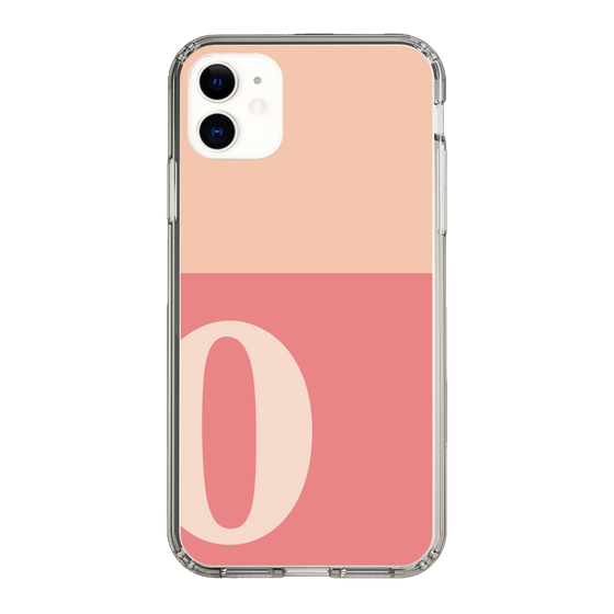 Slim Protection Case［ Original - initial two tone - O pink ］