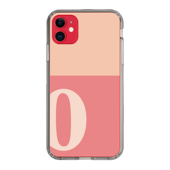 Slim Protection Case［ Original - initial two tone - O pink ］