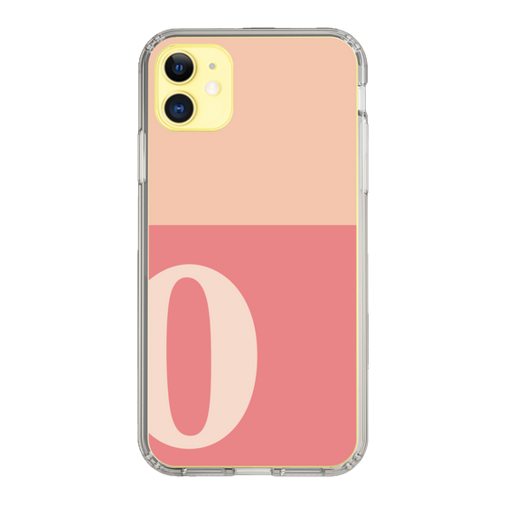Slim Protection Case［ Original - initial two tone - O pink ］