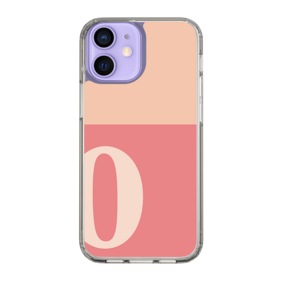 Slim Protection Case［ Original - initial two tone - O pink ］