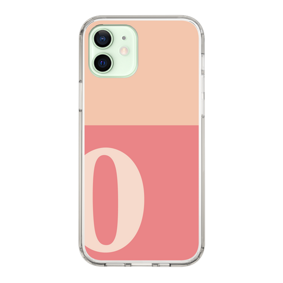 Slim Protection Case［ Original - initial two tone - O pink ］
