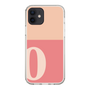 Slim Protection Case［ Original - initial two tone - O pink ］
