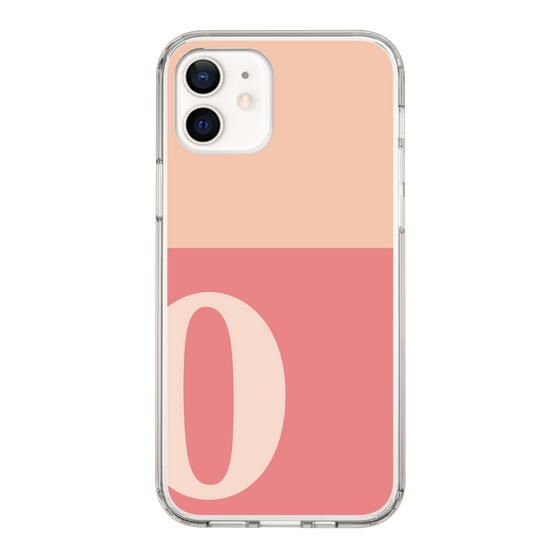 Slim Protection Case［ Original - initial two tone - O pink ］