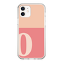 Slim Protection Case［ Original - initial two tone - O pink ］