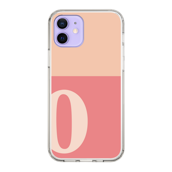 Slim Protection Case［ Original - initial two tone - O pink ］