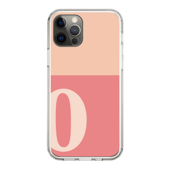 Slim Protection Case［ Original - initial two tone - O pink ］