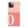 Slim Protection Case［ Original - initial two tone - O pink ］
