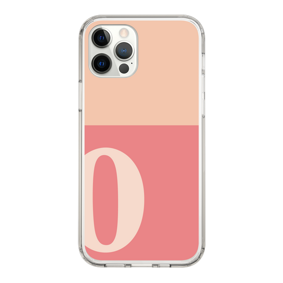 Slim Protection Case［ Original - initial two tone - O pink ］