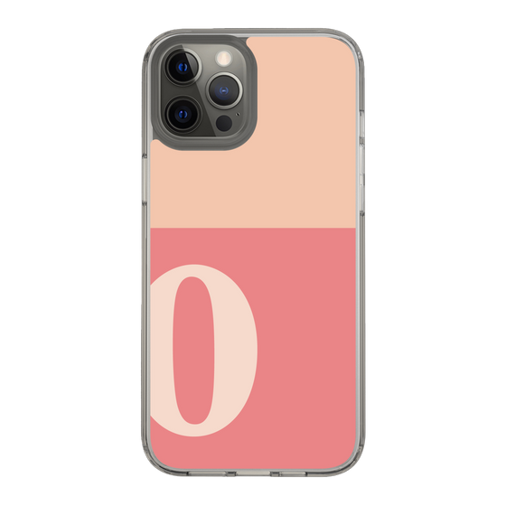 Slim Protection Case［ Original - initial two tone - O pink ］