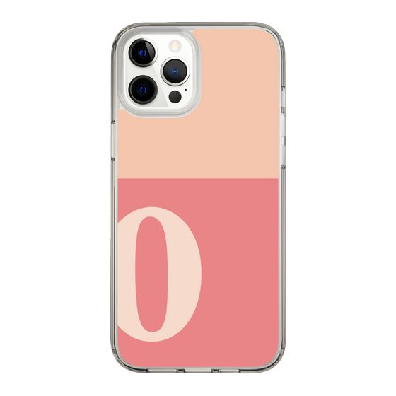 Slim Protection Case［ Original - initial two tone - O pink ］