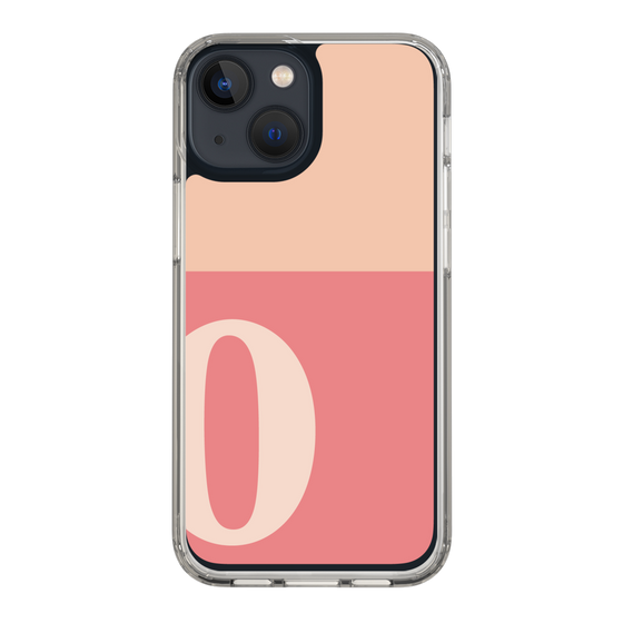 Slim Protection Case［ Original - initial two tone - O pink ］
