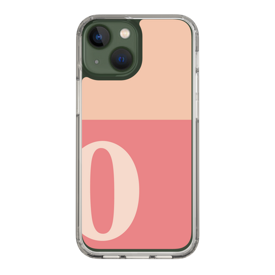 Slim Protection Case［ Original - initial two tone - O pink ］