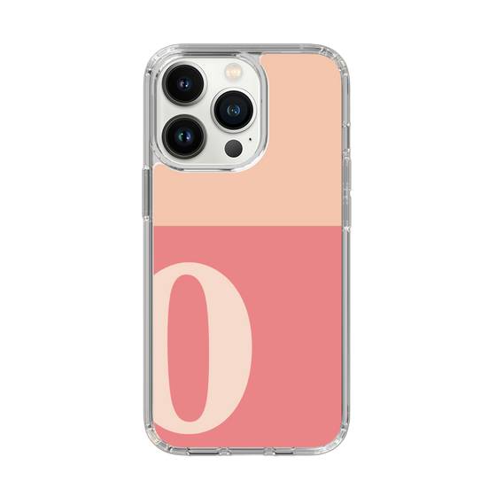 Slim Protection Case［ Original - initial two tone - O pink ］