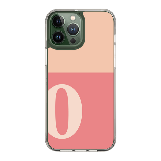 Slim Protection Case［ Original - initial two tone - O pink ］