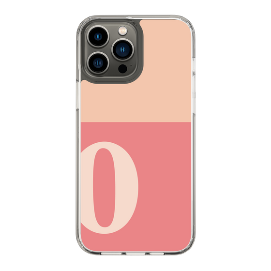 Slim Protection Case［ Original - initial two tone - O pink ］
