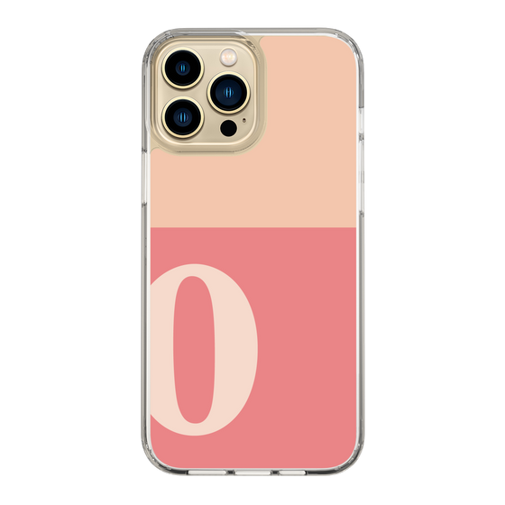 Slim Protection Case［ Original - initial two tone - O pink ］