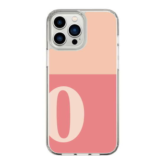 Slim Protection Case［ Original - initial two tone - O pink ］