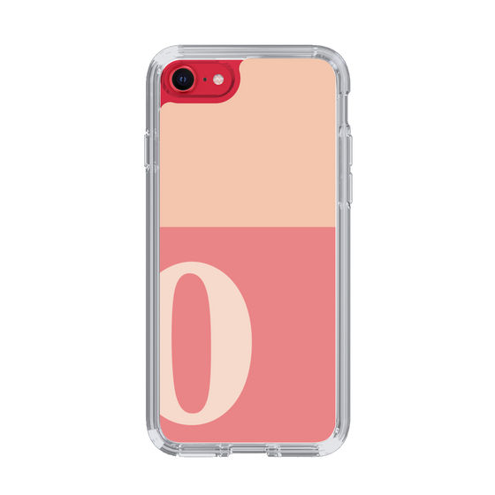 Slim Protection Case［ Original - initial two tone - O pink ］