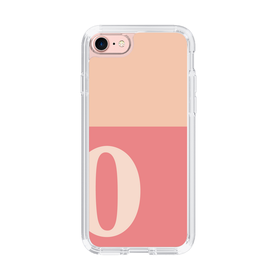 Slim Protection Case［ Original - initial two tone - O pink ］