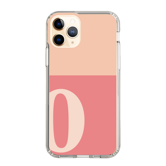Slim Protection Case［ Original - initial two tone - O pink ］