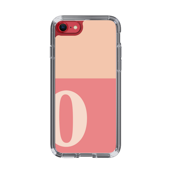 Slim Protection Case［ Original - initial two tone - O pink ］