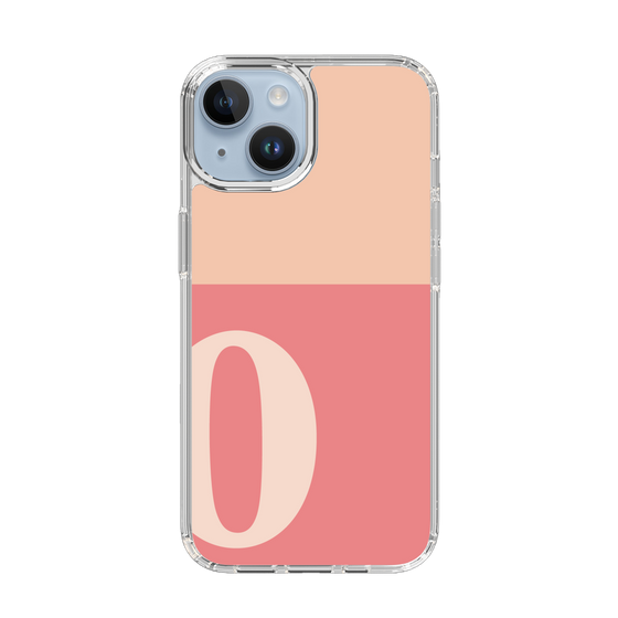 Slim Protection Case［ Original - initial two tone - O pink ］