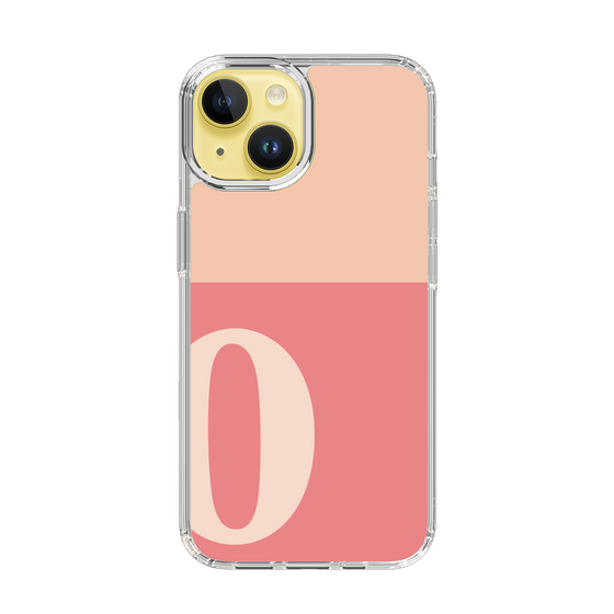 Slim Protection Case［ Original - initial two tone - O pink ］