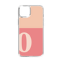 Slim Protection Case［ Original - initial two tone - O pink ］