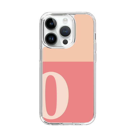 Slim Protection Case［ Original - initial two tone - O pink ］