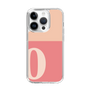 Slim Protection Case［ Original - initial two tone - O pink ］