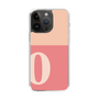 Slim Protection Case［ Original - initial two tone - O pink ］