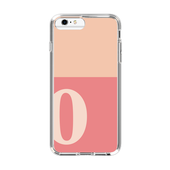 Slim Protection Case［ Original - initial two tone - O pink ］